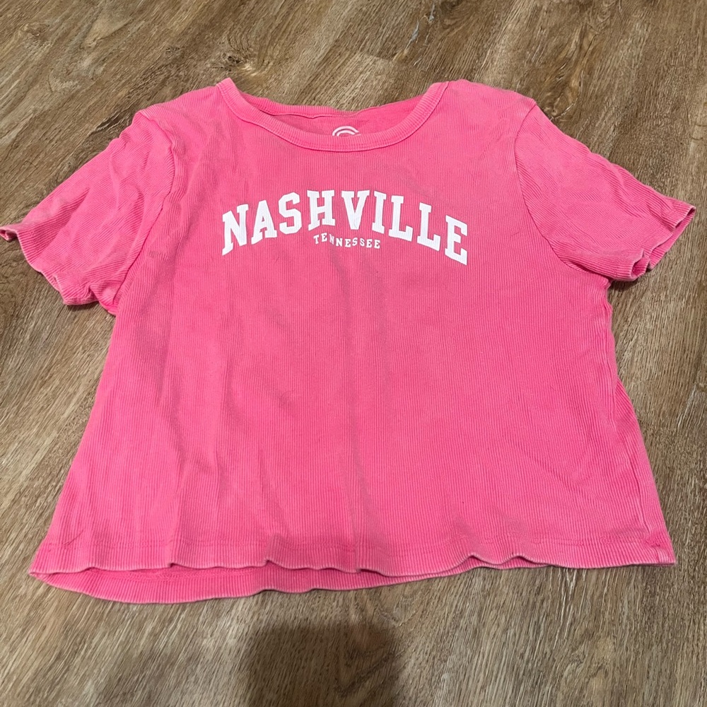 Pink Nashville Kids T-Shirt